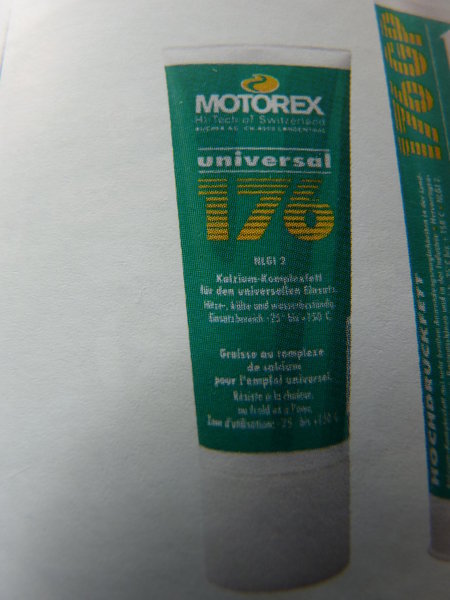 Graisse Motorex (tube de 250g.)