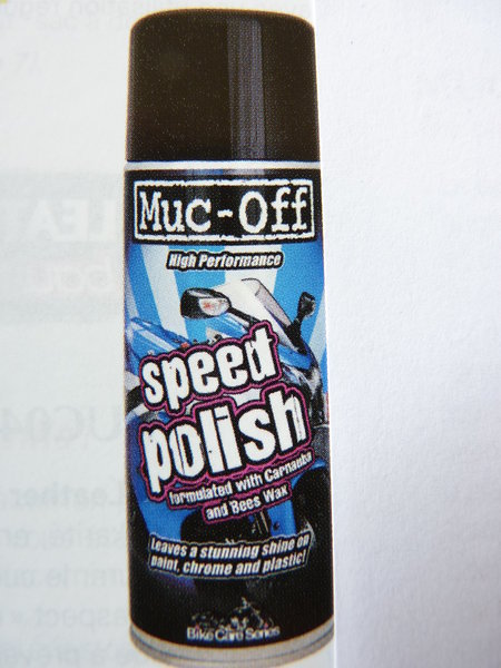 Polish" Speed polish" Muc-off (cire rapide et facile 400ml.)